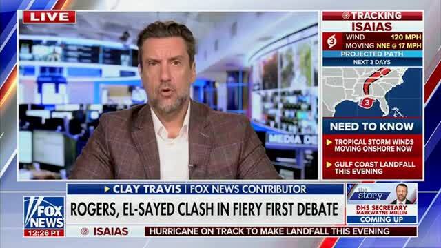 Clay Travis Praises Mike Rogers’ Debate Performance: He Was ‘Phenomenal’