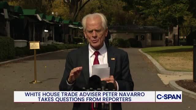 White House Trade Adviser Peter Navarro Announces over 500 New Manufacturing Projects