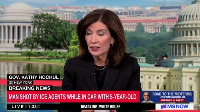 Gov. Hochul on ICE-Involved Shooting in NYC: ‘We Insist on Seeing the Evidence of What Exactly Happened There’
