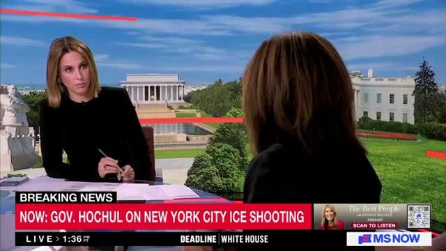 Gov. Hochul on a Call with DHS Sec. Mullin and Trump After ICE Shooting: I Said, ‘Just Stop the ICE Operations’