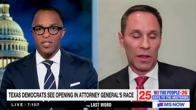 Nathan Johnson on Plans for Texas Attorney General’s Office: ‘Really, Really Rebuilding the Office’
