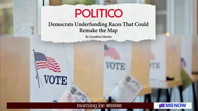 Jonathan Martin: ‘It’s Enormously Important To Win These Governor’s Races’ For Democrats as the 2030 Census Redistricting Looms