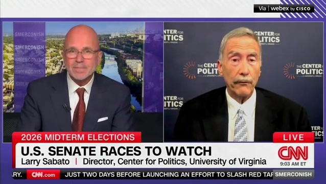 Larry Sabato: U.S. Buying Russian Diesel ‘May Have a Marginal Impact’ on the Midterm Elections