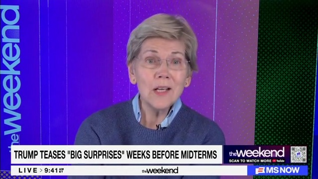 Sen. Elizabeth Warren: ‘Our Best Safeguard Against Election Interference Is Go Vote and Get Everybody You Can To Go Vote’