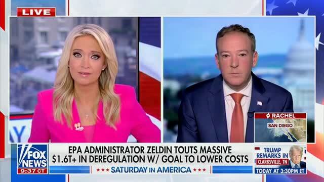EPA Administrator Lee Zeldin: ‘We Have Finalized over $1.6 Trillion of Deregulation’