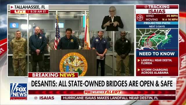 Gov. Ron DeSantis Issues Warning to Residents Heading Outside to Survey Storm Damage: It’s Still a Very Hazardous Situation