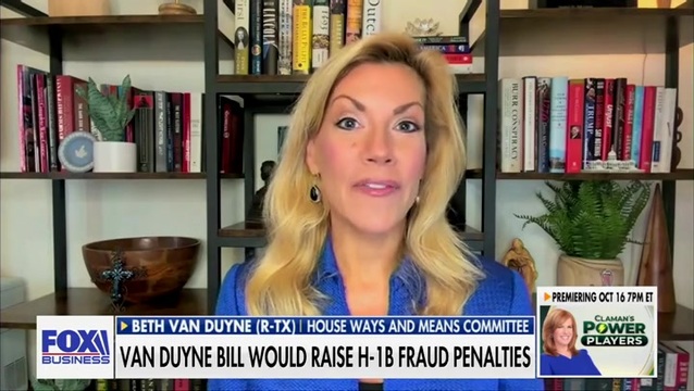 Rep. Duyne on Foreign Work Visa Fraud: If Your Business Model Is Breaking American Laws to Displace US Workers, You’re Going to Feel the Pain