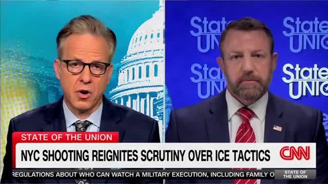 Sec. Mullin to CNN’s Tapper: You Talk About Individuals Been Shot Since I‘ve Been Sec., Think About the 258 Illegals in NYC, Wanted for Murder