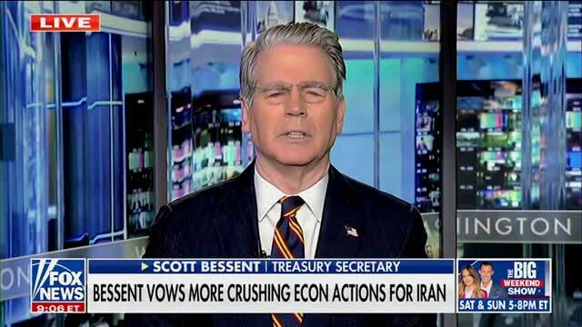Scott Bessent: We Don’t Know How the Iran War Ends, ‘the Berlin Wall Just Came Down One Day’