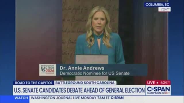 Annie Andrews Says Darline Graham Had Three Opportunities to End the Iran War Yet She Voted Three Times for It
