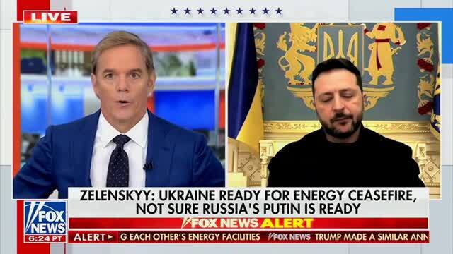 Zelenskyy: Putin Attacking Our Energy Infrastructure Was His Answer to Trump