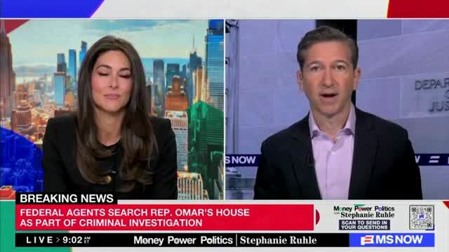 Ken Dilanian: Raid of Ilhan Omar’s Home Is Related to Right-Wing Controversy About Her ‘Immigration Provenance’