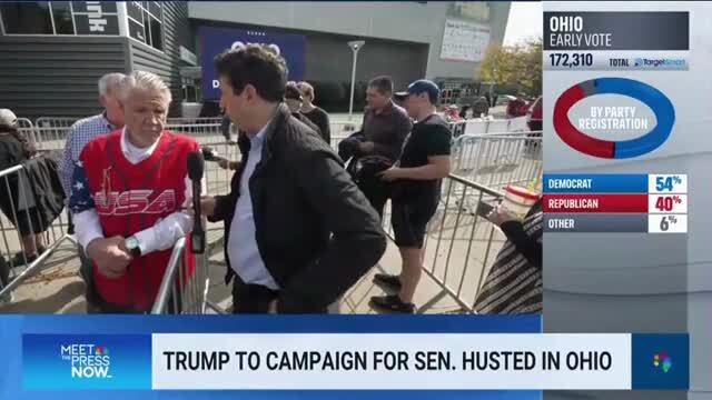 Ohio Voter: ‘No, I Don’t’ Blame Trump for High Diesel Prices; ‘He’s Trying to Protect Our Country’