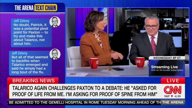 Lulu Garcia-Navarro: Talarico’s Absence from Campaign Trail Is a ‘Gift’ for Paxton Campaign Because They Don’t Have a Closing Message