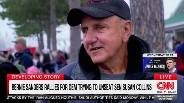 CNN Interviews an Independent Voter Calling Bernie Sanders ‘Crazy,’ Says He Won’t Sway Him to Vote for Troy Jackson