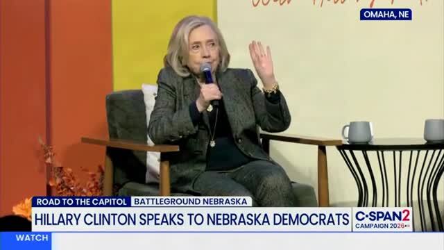 Hillary: ‘I Don’t Think It’s an Accident the First Person Trump & Hegseth Fired Was [a Woman]’