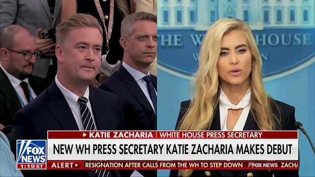 Peter Doocy to Katie Zacharia: You’re Starting Role as W.H. Press Secy Three Weeks Before ‘Very Tough’ Midterm Cycle