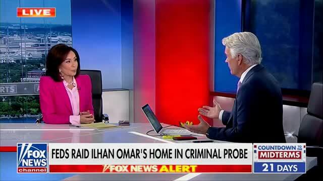 U.S. Atty for D.C. Jeanine Pirro: We Are Investigating Ilhan Omar’s Financial Disclosures