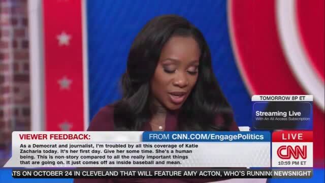 Liberal Journalist Sends CNN a Message Saying that Coverage of Katie Zacharia’s First Day Should’ve Been a ‘Non-Story‘
