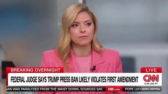 CNN Chairman Mark Thompson: Judge’s Ruling on Trump’s Press Ban ‘Is a Vote of Confidence in Free Speech’