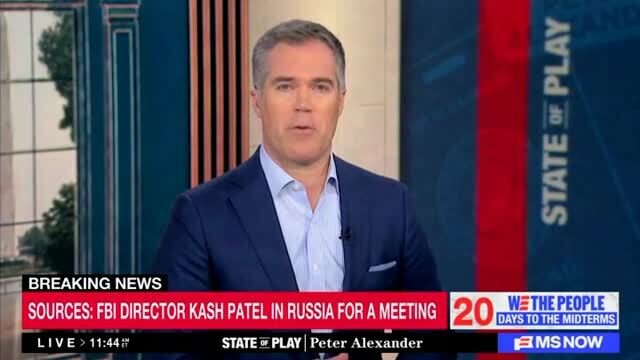 Ken Dilanian: ‘We Don’t Know What Kash Patel Is Doing in Russia’