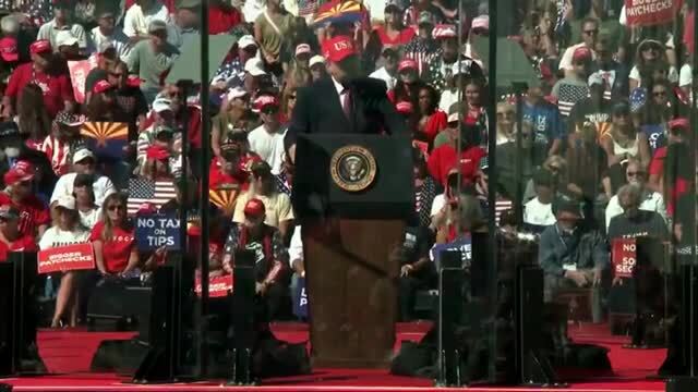 Trump: If Democrats Get Back into Power, They Will ‘Sell Out Arizona to the Cartels’