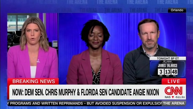Dem Sen. Murphy: ‘I’ve Committed $100,000’ to Angie Nixon’s Race and Races in Florida