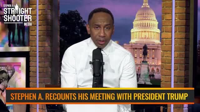 Stephen A. Smith Praises Trump for His Hospitality at the W.H.