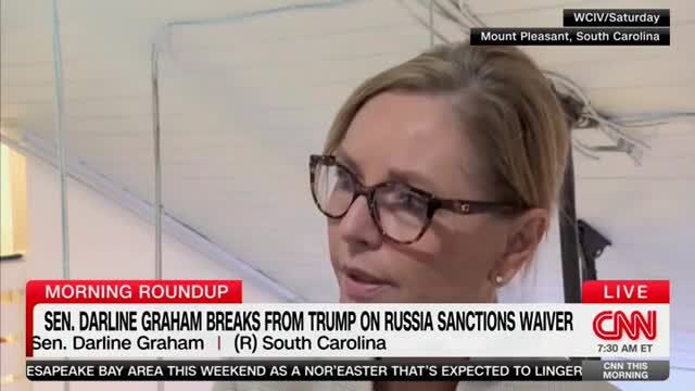 Darline Graham: It’s up to Pres. Trump Whether He Would Use the Sanctions Bill, ‘Personally I Would Choose to Keep the Pressure on Russia’