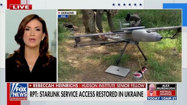 Rebeccah Heinrichs: Ukrainians Need Starshield to ‘Further Extend It to Russia’ So They Hit Russian Launchers Hitting Ukrainian Infrastructure
