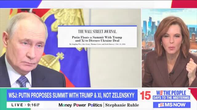 Susan Glasser: Trump Is ‘Openly Backing Putin’