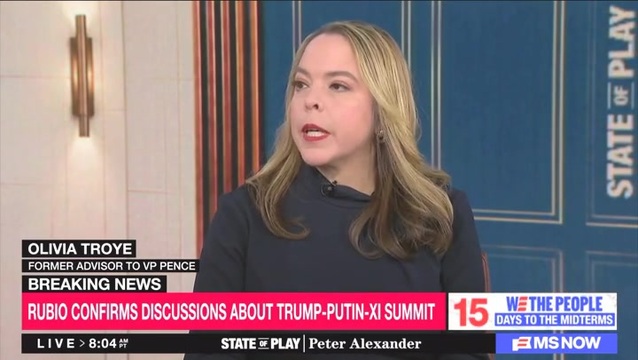 Fmr. Pence Aide: ‘I Feel Terrible for Zelenskyy and Our European Allies’ Following Trump’s Announcement of Putin-Xi Summit