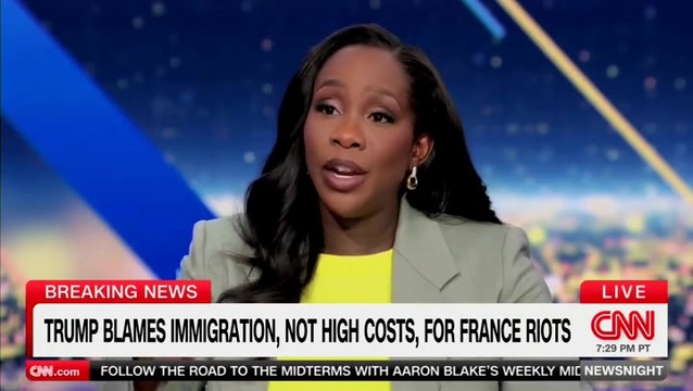 Abby Phillip: France Riots Are About a Country Dealing with ‘Incredibly High Debt,’ ‘Rising Bond Rates,’ and ‘Increasing Unemployment’