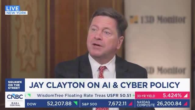 Jay Clayton on the W.H. Accord on Super Intelligence: You Have This Four-Part Plan for Ensuring Safety for the American People