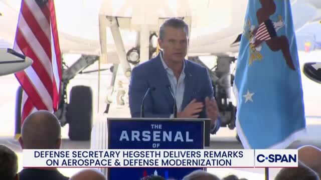 Sec. Pete Hegseth: Renaissance in the Industrial Base Is Done by Three Principles: Americans First, Peace Through Strength, Build for Itself