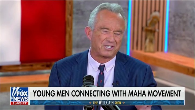 RFK Jr. On Young Men Connecting with MAHA Movement: ‘They Want to Get Healthy’