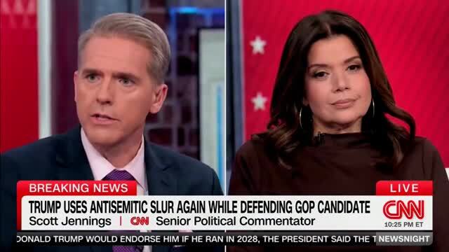 Scott Jennings Says His Jewish Friend Doesn’t Mind Trump Using Anti-Semitic Slur: ‘Look at What He Does, Not What He Says’