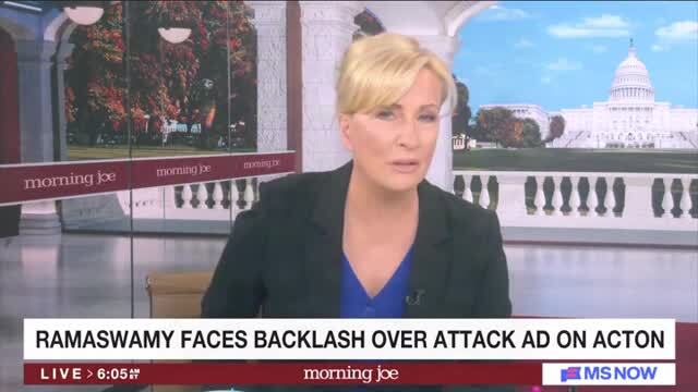 Mika Brzezinski Blasts Ramaswamy Ad for Taking Advantage of Amy Acton’s Estranged Mother: ‘Sick in Itself’