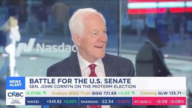 Sen. Cornyn: ‘Certainly Not True’ that I Am Working to Hurt Paxton
