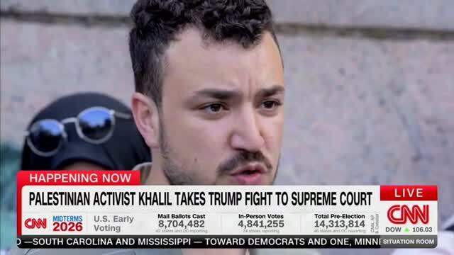 Mahmoud Khalil: If the Trump Admin. Can Punish Someone for Pro-Palestine Speech, Any Future Administration Can Punish Anyone for Really Any Speech