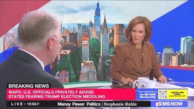 David Rohde: Trump ‘Is Clearly Going to Discredit the Results’ of the Midterms