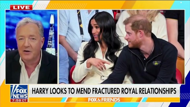 Piers Morgan: ‘Little Rat Bag’ Prince Harry’s Reconciliation Plea to the Royal Family Is ‘Contemptible Hypocrisy’