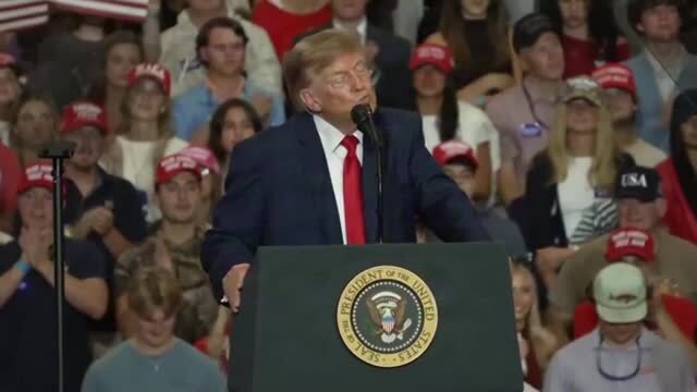 Trump on Recently Changing the Name of a Lake: ‘That’s Power, Right?’