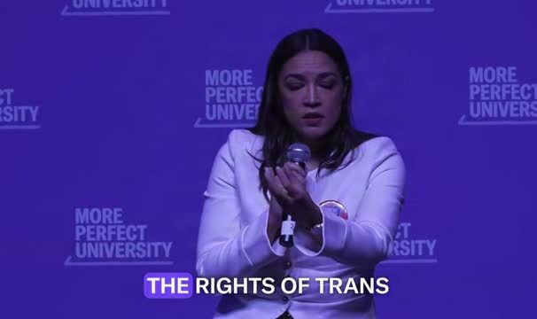 AOC: ‘I Support the Rights of Trans Women Because I’m a Girl’s Girl’