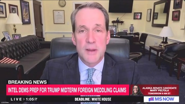 Dem Rep. Himes: ‘Our Elections Are Secure, Safe, and Fair, and Always Have Been’