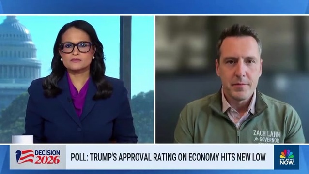 ‘That’s Not How Economics Works’: Iowa GOP Gov. Candidate to NBC’s Welker Saying Inflation Was Lower When Biden Left Office