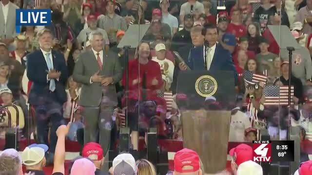 Iowa State Rep. Presents ‘Man of the Century’ Award to Pres. Trump