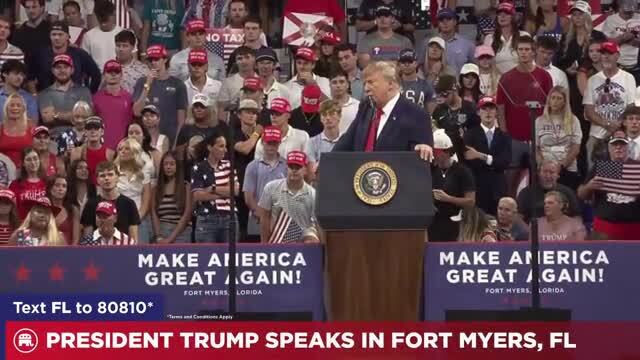 President Trump: We Have to Beat Deranged Angie Nixon and Vote for Ashley Moody