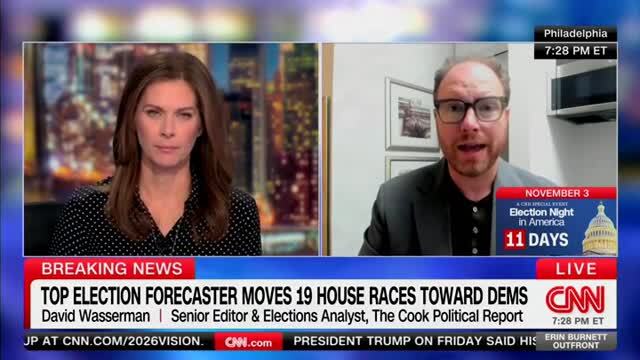 Election Forecaster Says He Sees ‘Shocking Polling Numbers’ Favoring Democrats in Places Trump Won By 20 Points