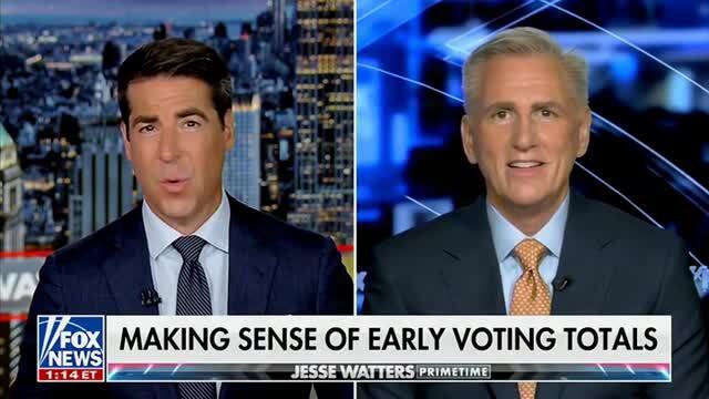 Kevin McCarthy: ‘The Democrats Are Going To Sit Back and Realize They Went Too Far With Their Nominee’